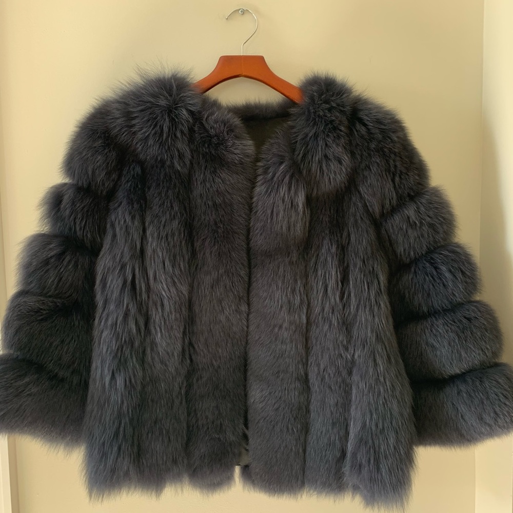 Fabulous Furs Small Fur Coat Jacket